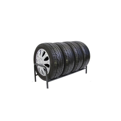 YD81-030A，Floor Stand Tire Rack: Sturdy, Holds 4 Tires (For Auto Shops/Retail)