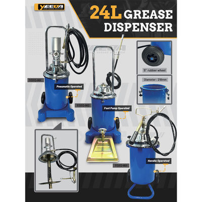 Workshop 24L Grease Dispenser, Multiple Operation Modes