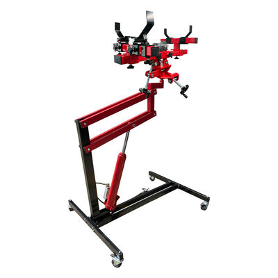 500KG Capacity Hydraulic Transmission Jack with Multi-Position Adjustable Head and Full Adjustable Saddle