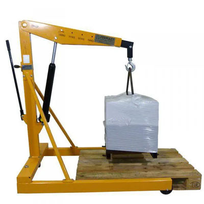 Heavy Duty Single Pump Hydraulic 1 Ton Foldable Shop Crane
