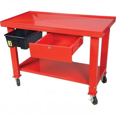 ปรับ Tear Down 1016mm Mobile Heavy Duty Workbench
