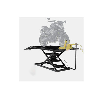 1000lbs Pneumatic Moto Lift: 680kg Capacity, 178-940mm Ht for Repair/4S/Modification