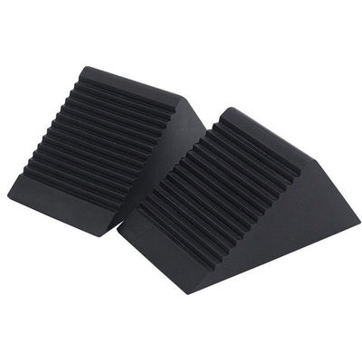 Wheel Chocks (Pair): Anti-Move, Jack/Axle Stand/Slope Use for Shop/Home/Self-Driving