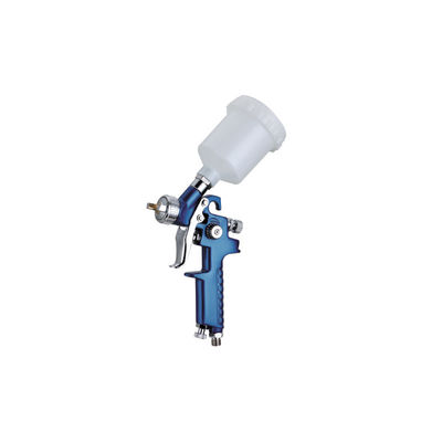 HVLP Spray Gun: 0.5/0.8/1.0mm Nozzles, 43PSI, 125mL Cup for Models/Electronics/DIY